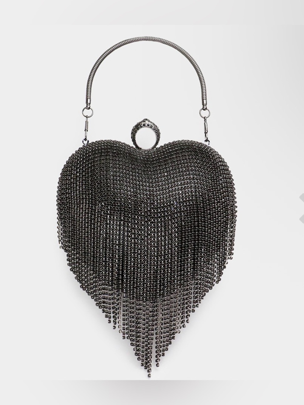 Crystal Heart Handbag